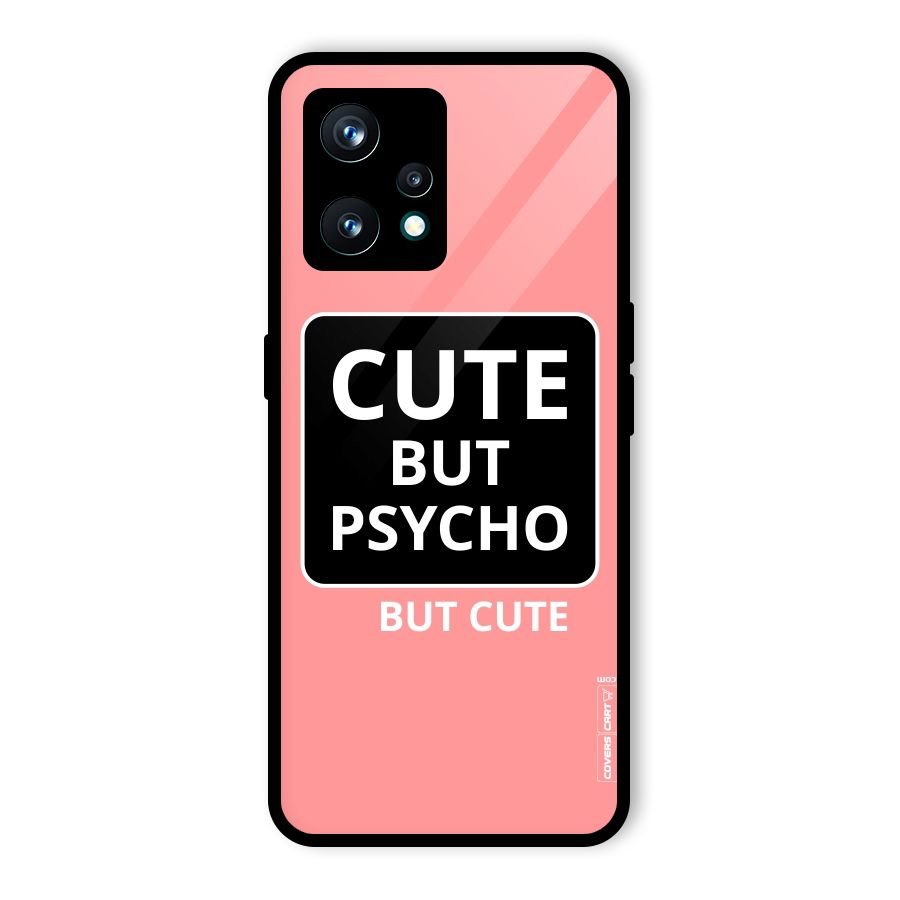 Psycho But Cute Glass Back Case for Realme 9 Pro Plus 5G