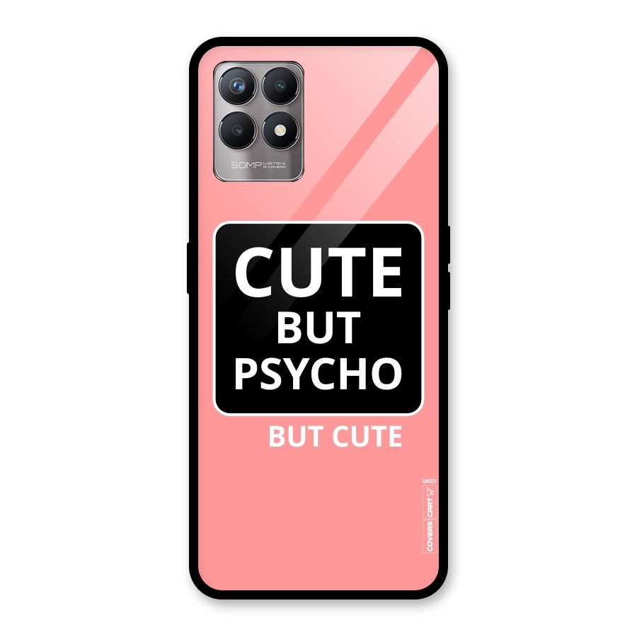 Psycho But Cute Glass Back Case for Realme Narzo 50