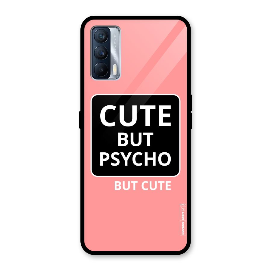 Psycho But Cute Glass Back Case for Realme X7