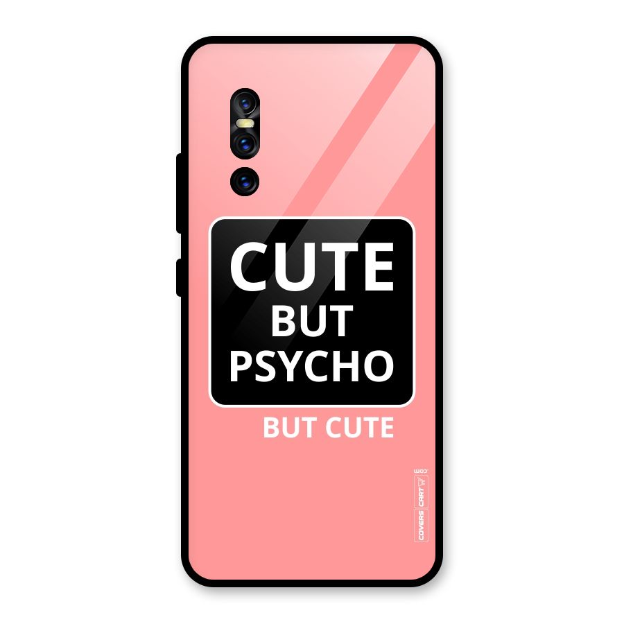 Psycho But Cute Glass Back Case for Vivo V15 Pro
