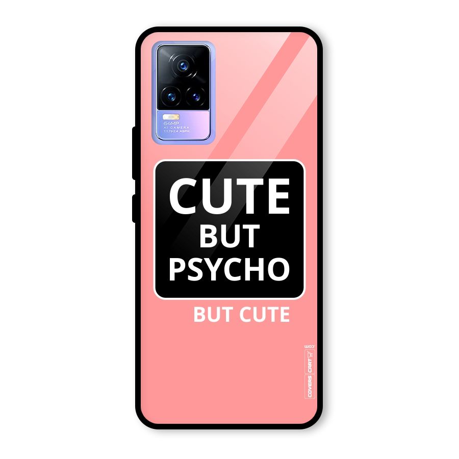 Psycho But Cute Glass Back Case for Vivo Y73