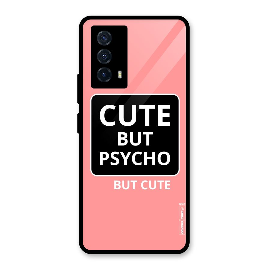 Psycho But Cute Glass Back Case for Vivo iQOO Z5