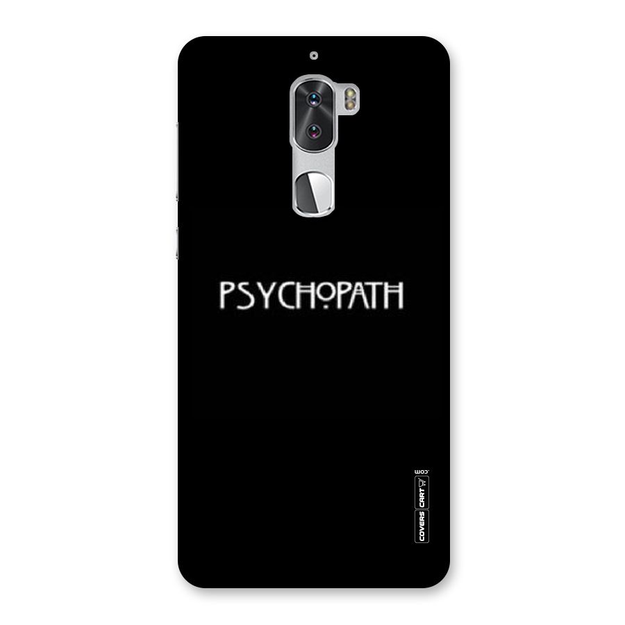 Psycopath Alert Back Case for Coolpad Cool 1