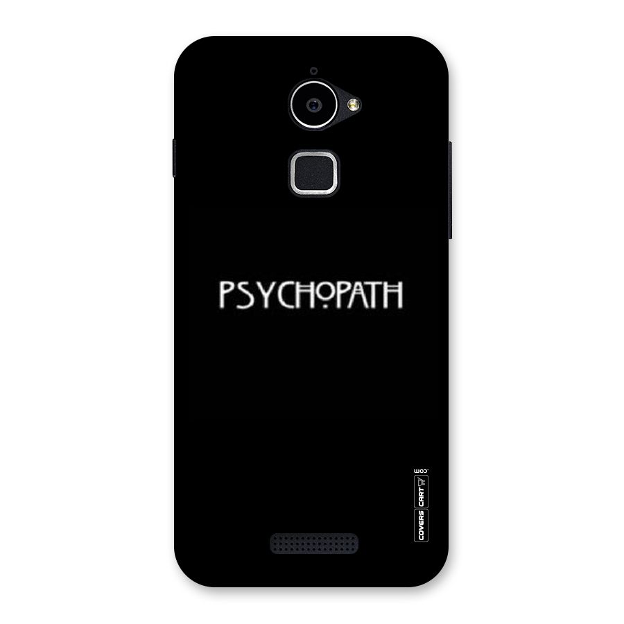 Psycopath Alert Back Case for Coolpad Note 3 Lite