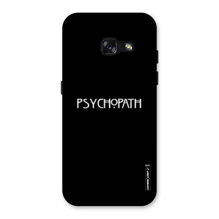Psycopath Alert Back Case for Galaxy A3 (2017)