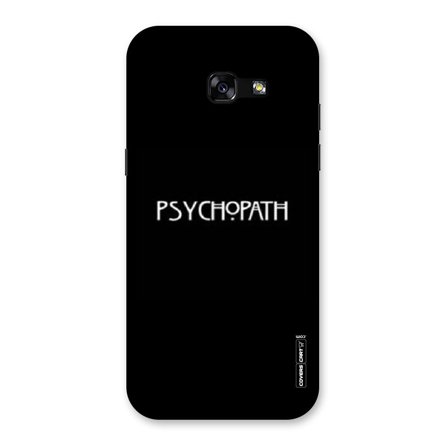 Psycopath Alert Back Case for Galaxy A5 2017