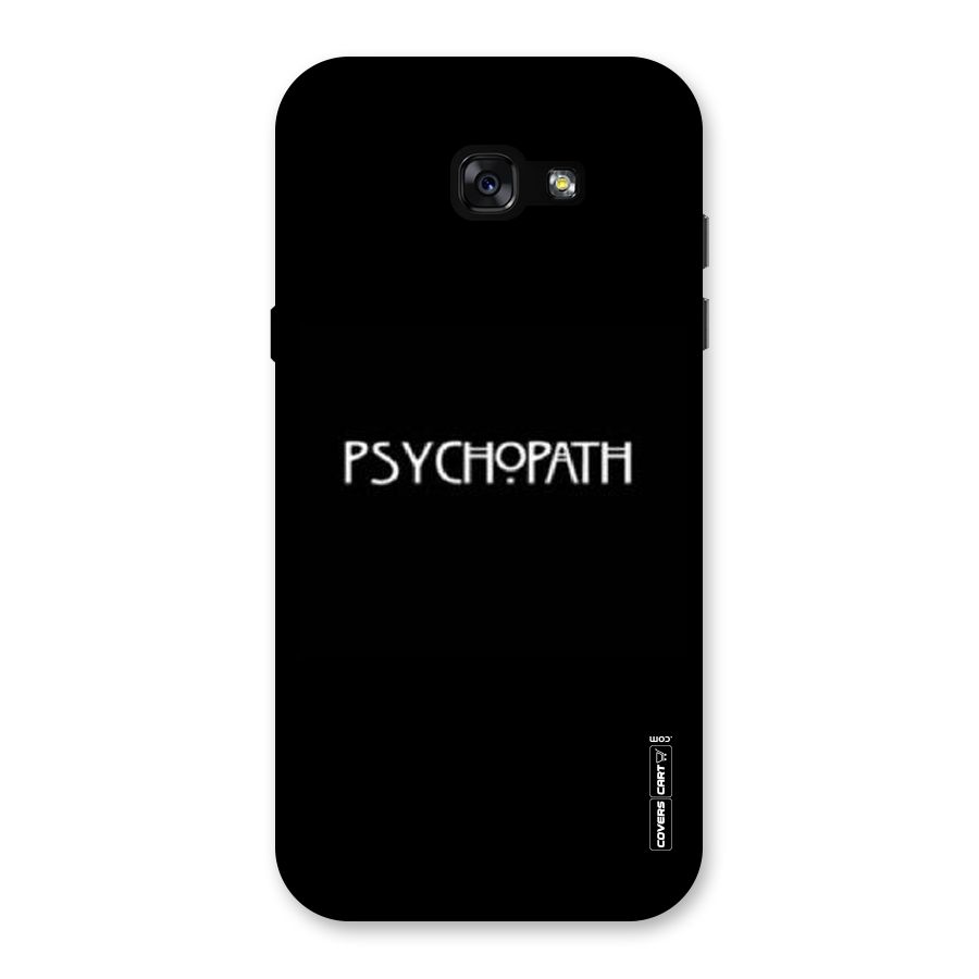 Psycopath Alert Back Case for Galaxy A7 (2017)