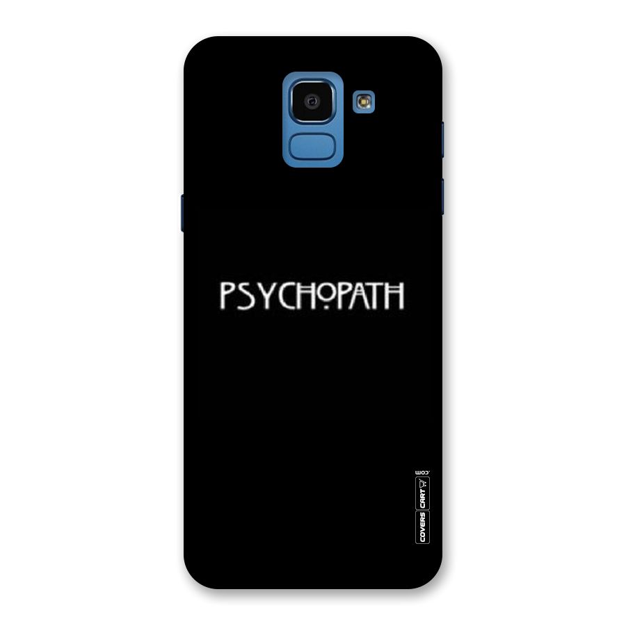 Psycopath Alert Back Case for Galaxy On6