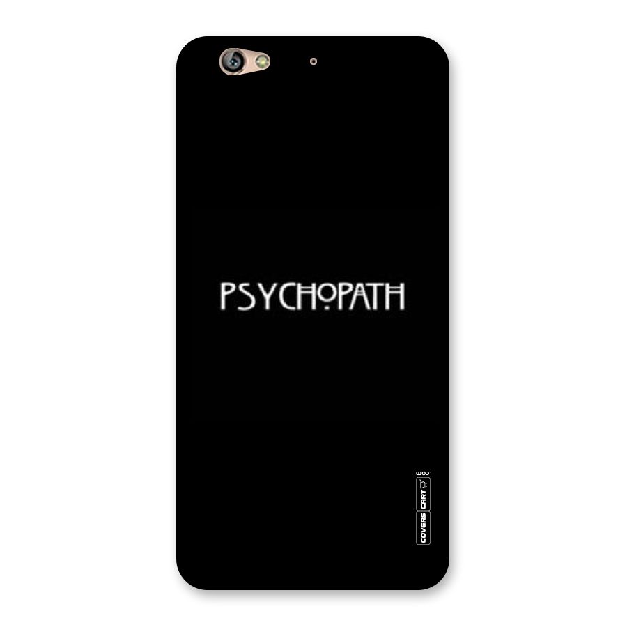 Psycopath Alert Back Case for Gionee S6