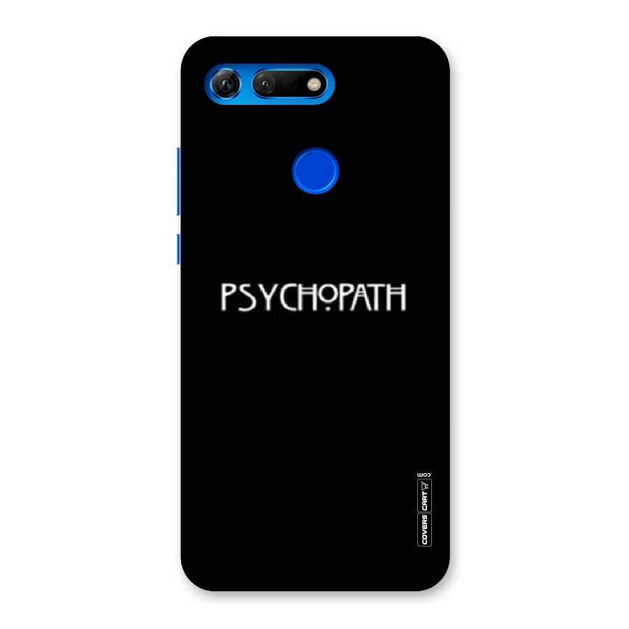 Psycopath Alert Back Case for Honor View 20