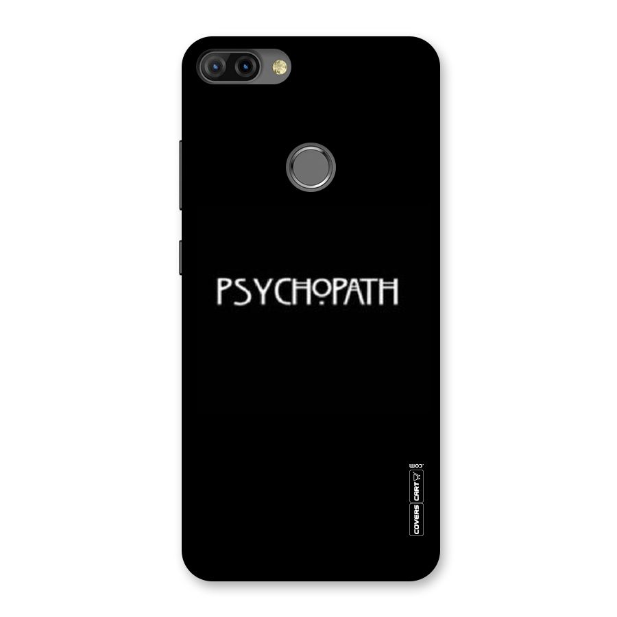 Psycopath Alert Back Case for Infinix Hot 6 Pro