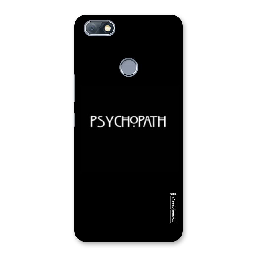 Psycopath Alert Back Case for Infinix Note 5