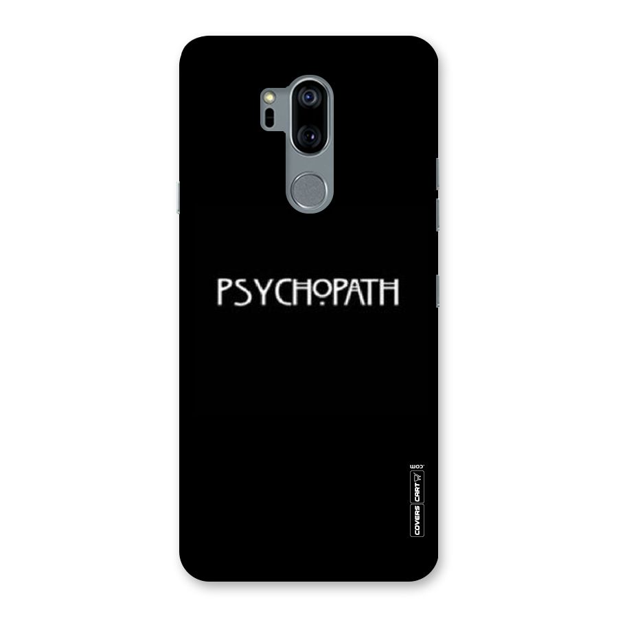 Psycopath Alert Back Case for LG G7