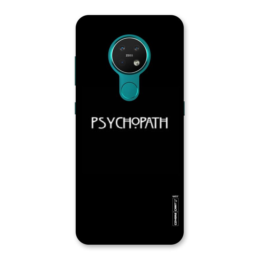 Psycopath Alert Back Case for Nokia 7.2