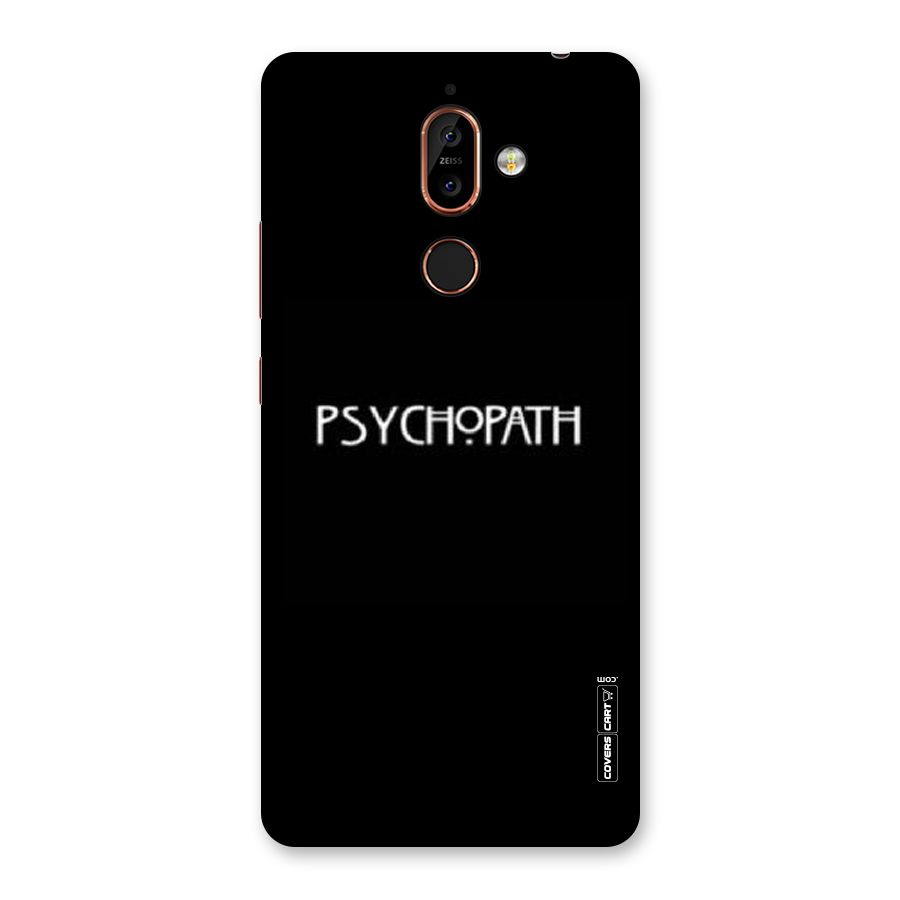 Psycopath Alert Back Case for Nokia 7 Plus