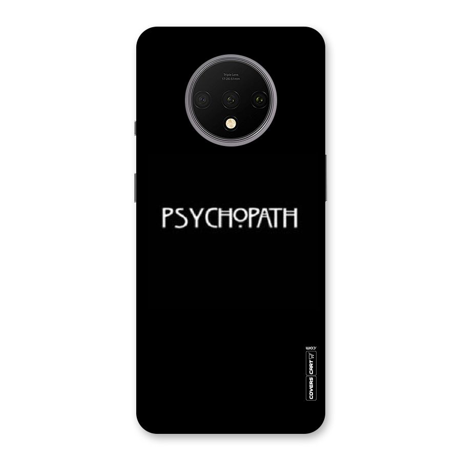 Psycopath Alert Back Case for OnePlus 7T