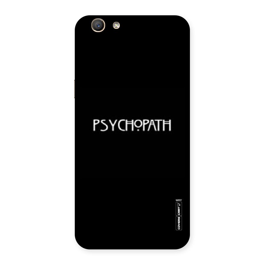 Psycopath Alert Back Case for Oppo A59