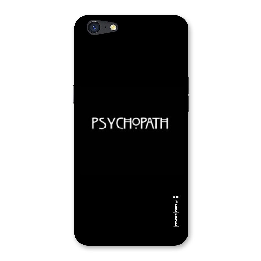 Psycopath Alert Back Case for Oppo A71