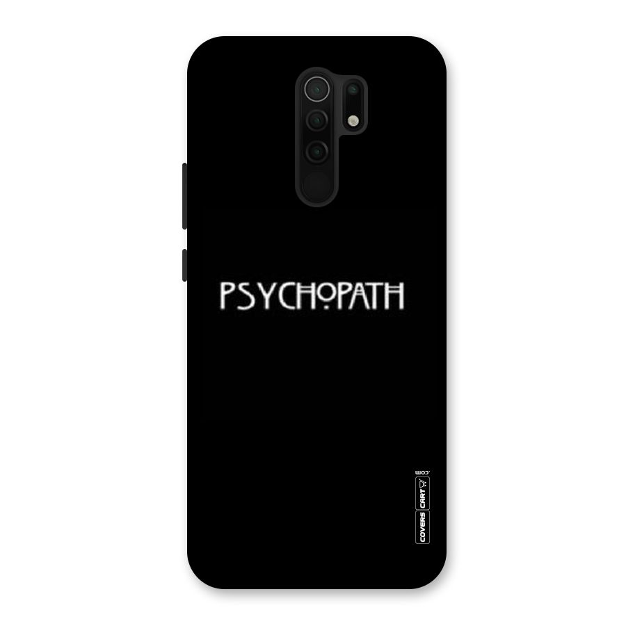 Psycopath Alert Back Case for Poco M2