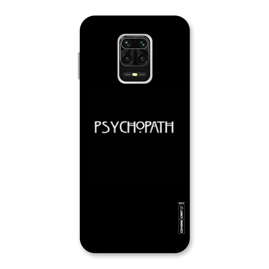 Psycopath Alert Back Case for Poco M2 Pro