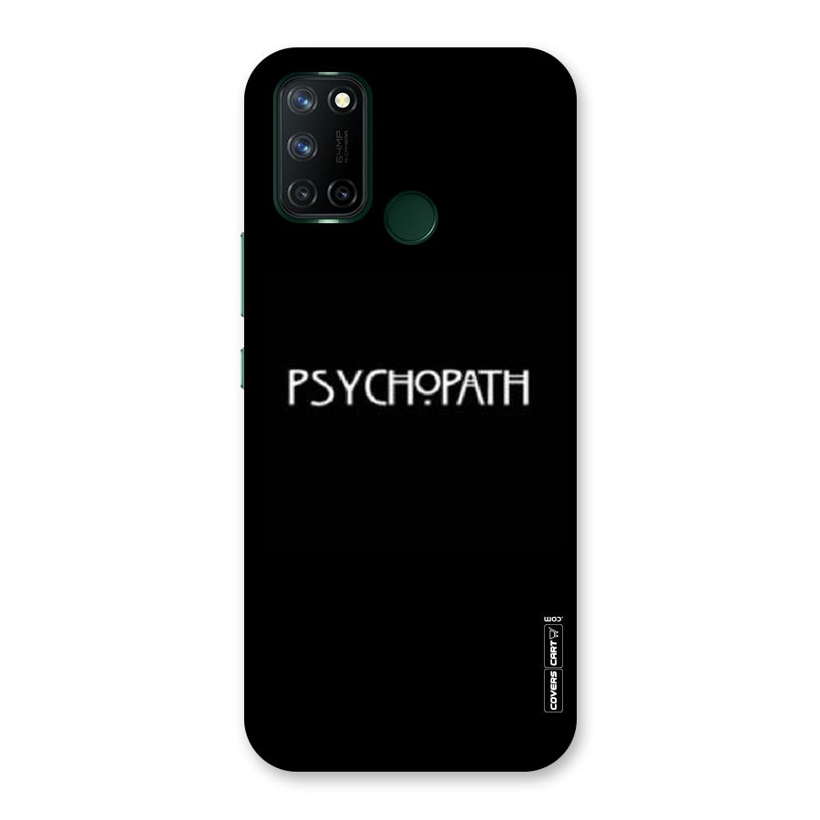 Psycopath Alert Back Case for Realme 7i