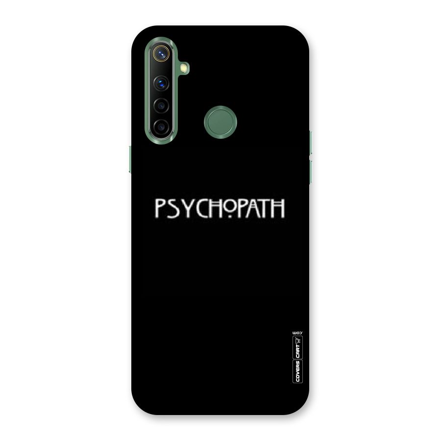 Psycopath Alert Back Case for Realme Narzo 10