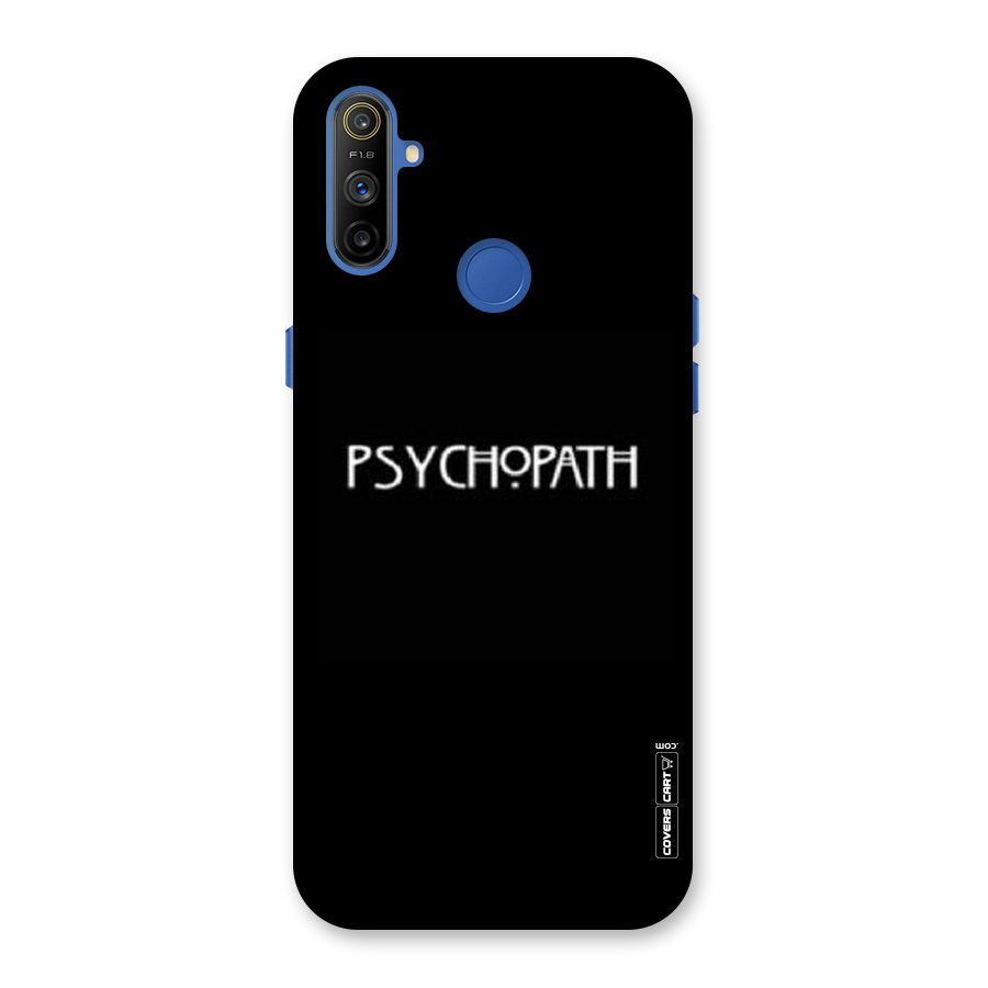 Psycopath Alert Back Case for Realme Narzo 10A