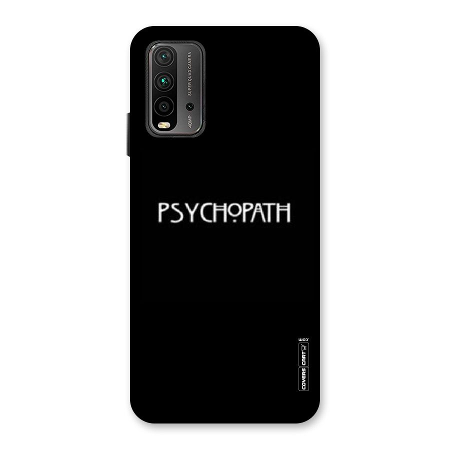Psycopath Alert Back Case for Redmi 9 Power