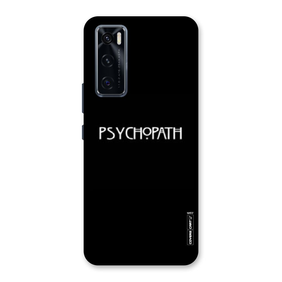 Psycopath Alert Back Case for Vivo V20 SE