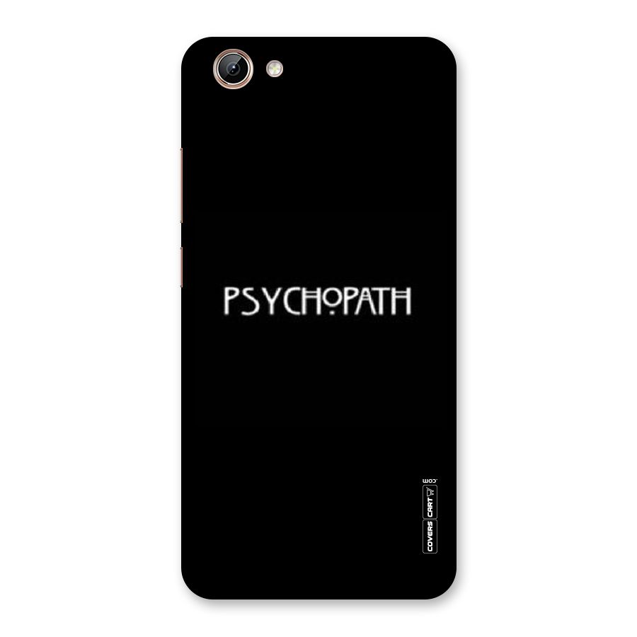 Psycopath Alert Back Case for Vivo Y71