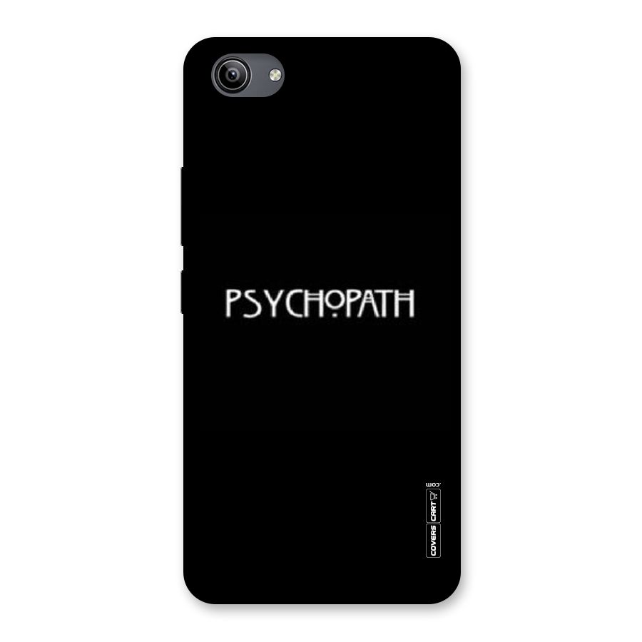 Psycopath Alert Back Case for Vivo Y81i