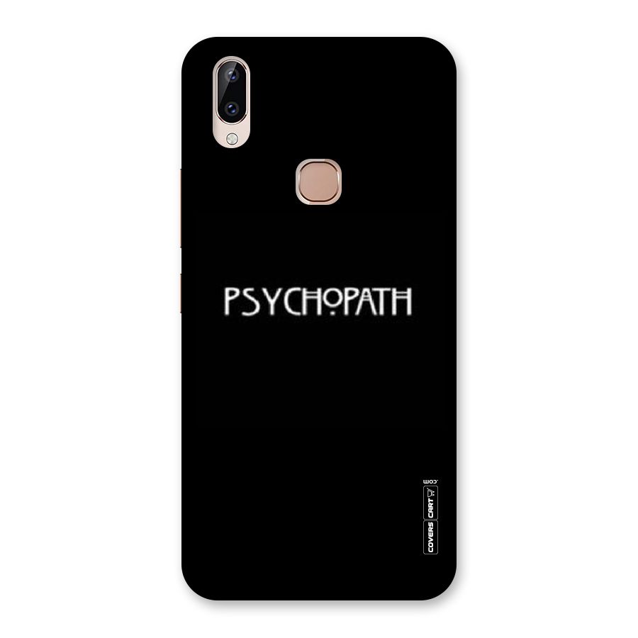 Psycopath Alert Back Case for Vivo Y83 Pro