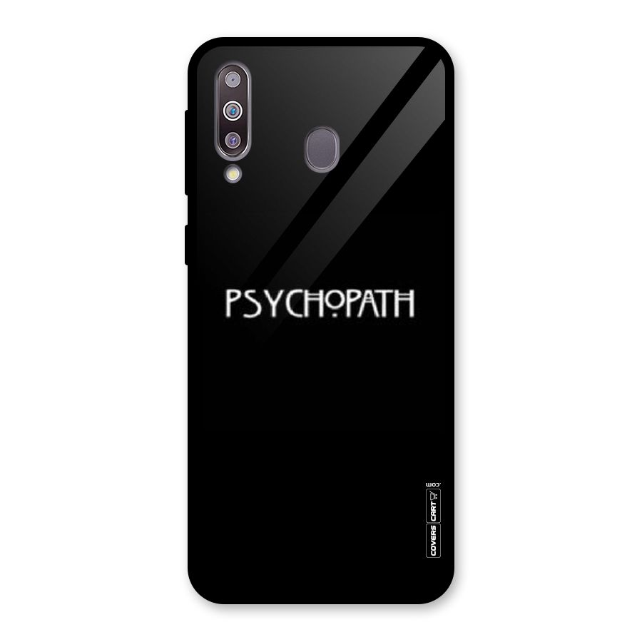 Psycopath Alert Glass Back Case for Galaxy M30
