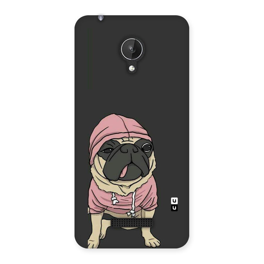 Pug Swag Back Case for Micromax Canvas Spark Q380