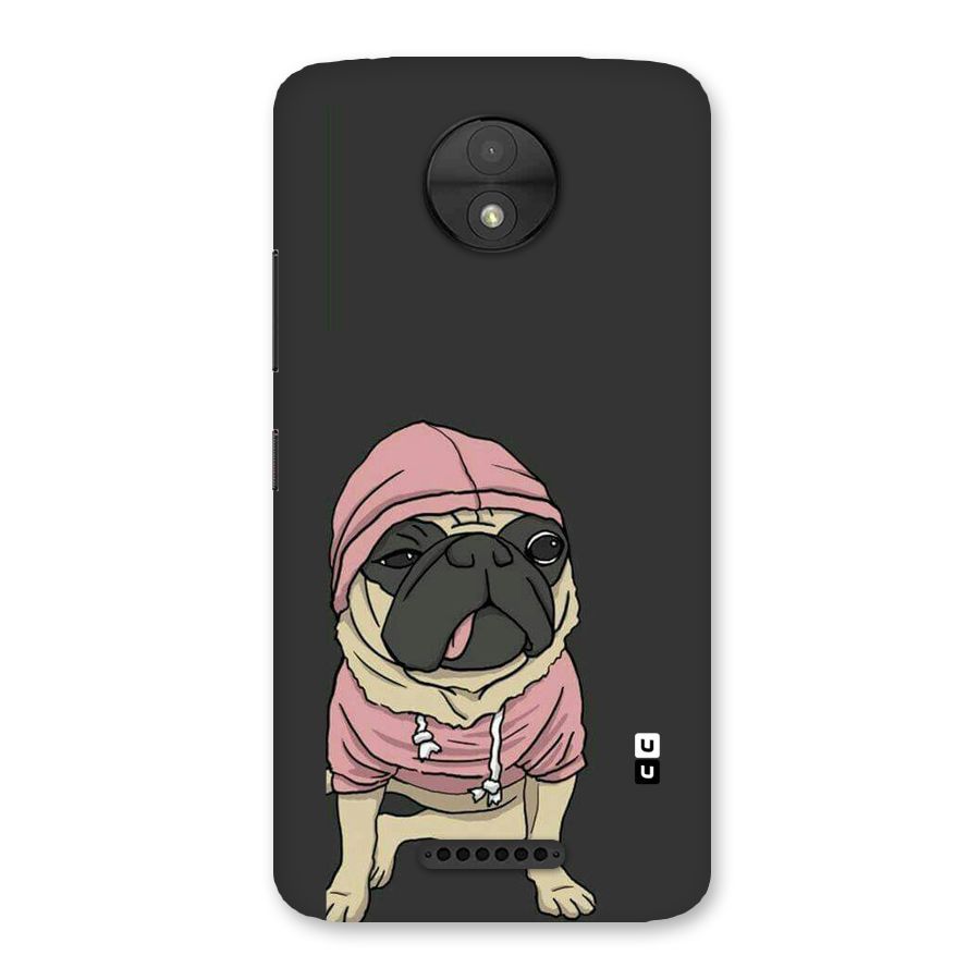 Pug Swag Back Case for Moto C