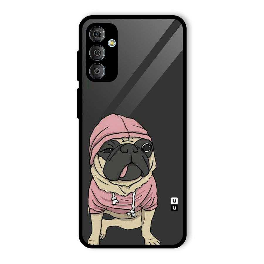 Pug Swag Glass Back Case for Galaxy F23