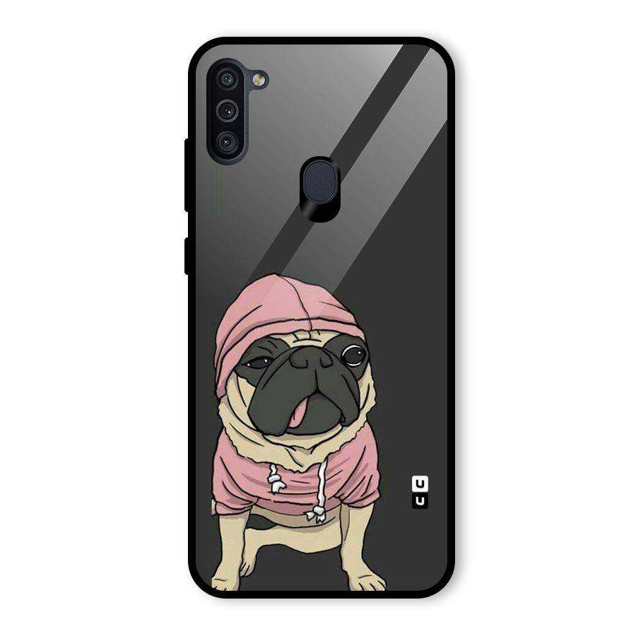 Pug Swag Glass Back Case for Galaxy M11