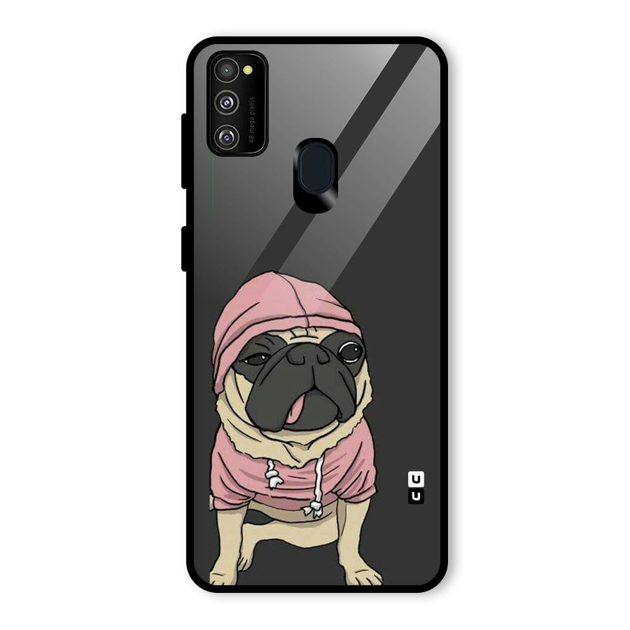 Pug Swag Glass Back Case for Galaxy M30s
