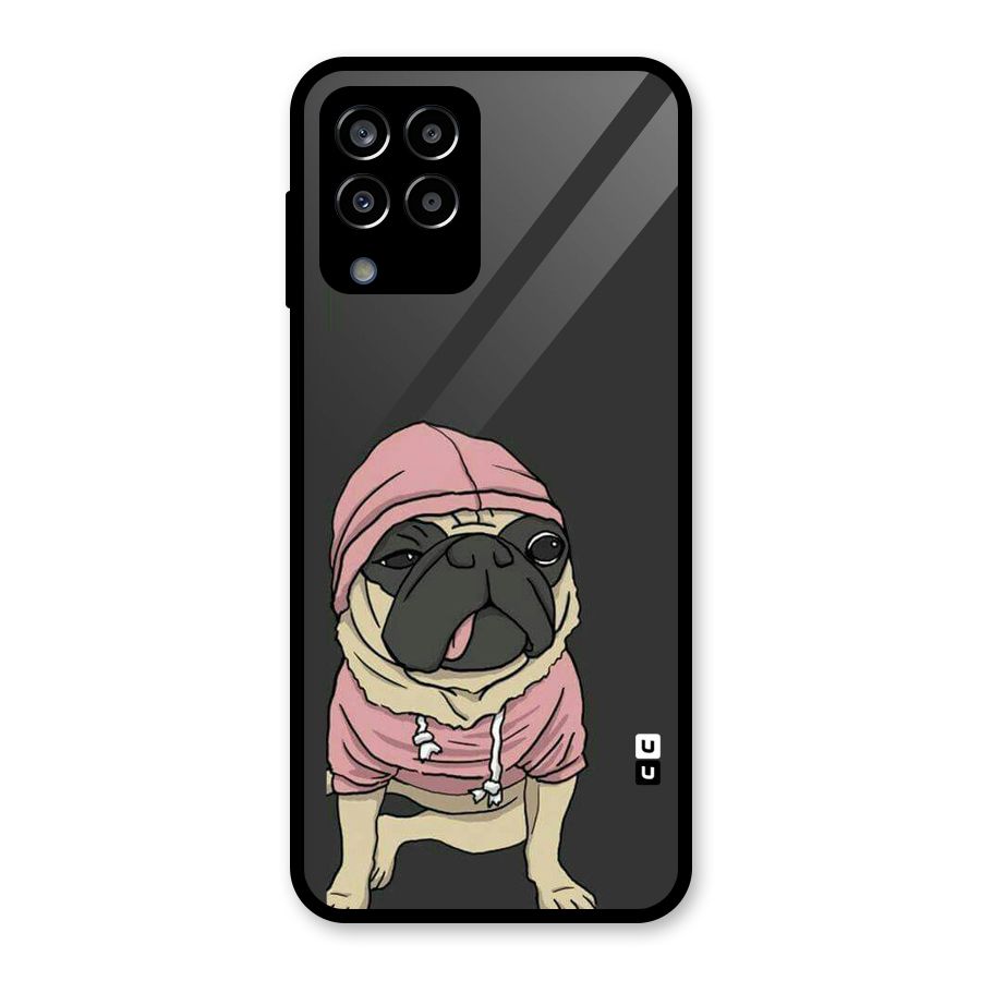 Pug Swag Glass Back Case for Galaxy M33