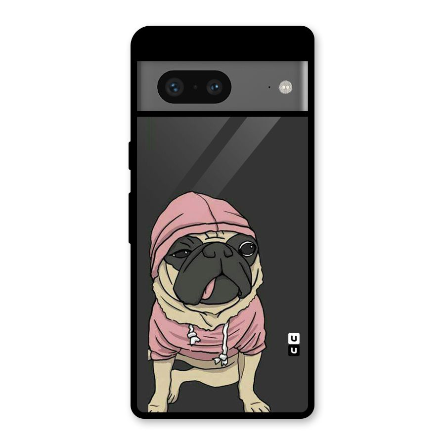 Pug Swag Glass Back Case for Google Pixel 7
