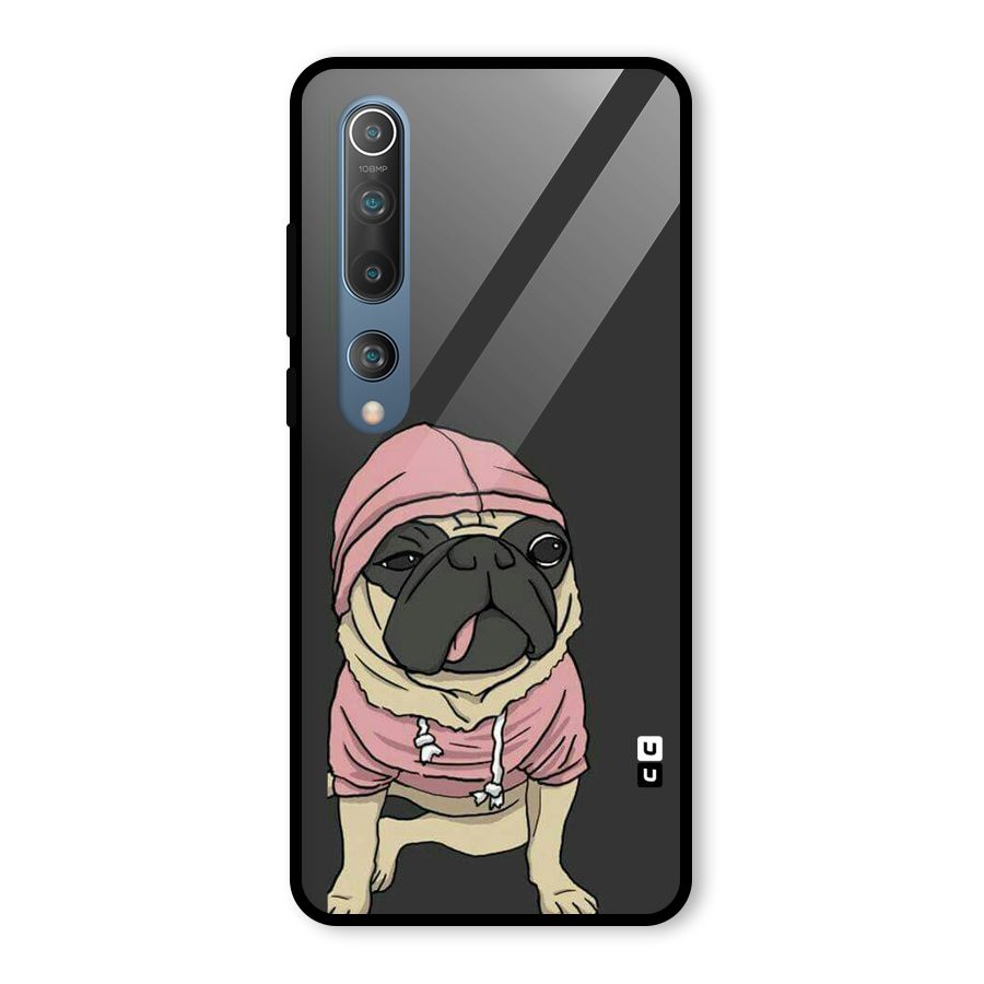 Pug Swag Glass Back Case for Mi 10