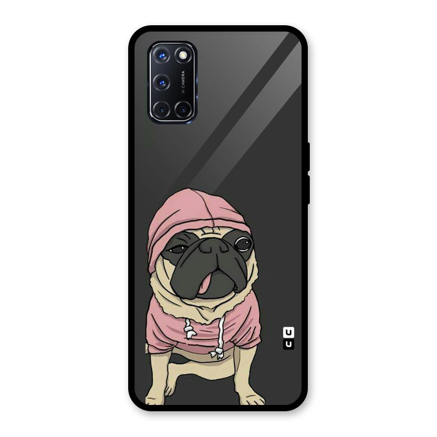 Pug Swag Glass Back Case for Oppo A52