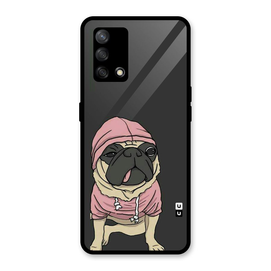 Pug Swag Glass Back Case for Oppo F19