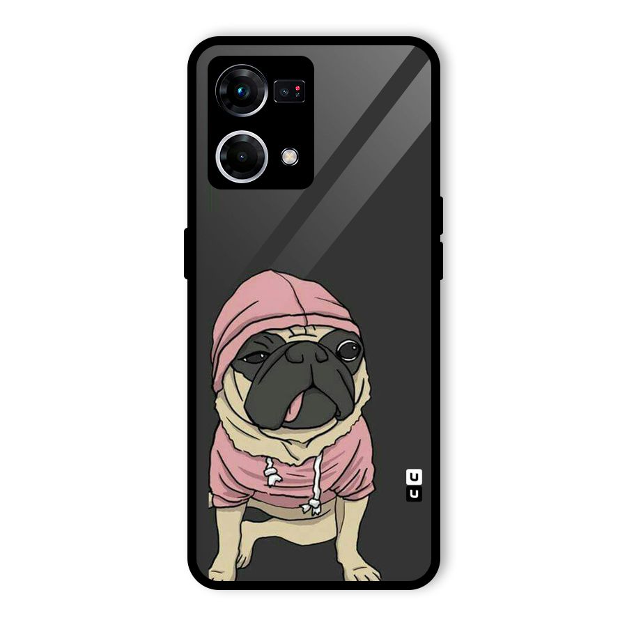 Pug Swag Glass Back Case for Oppo F21 Pro 4G
