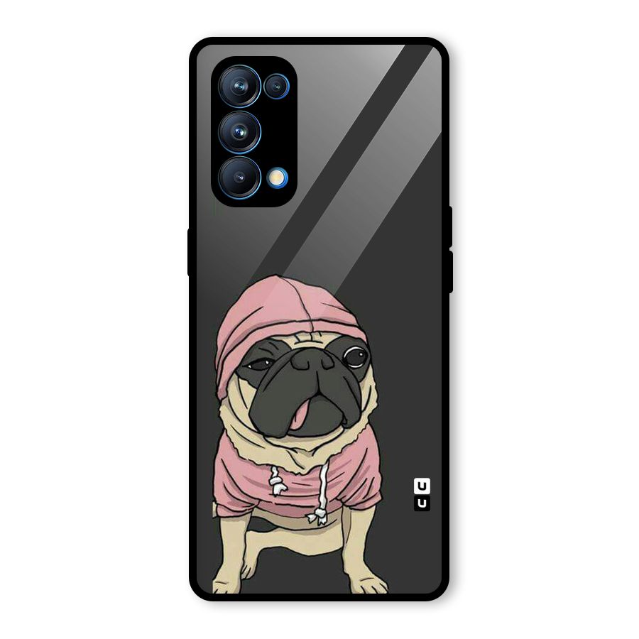 Pug Swag Glass Back Case for Oppo Reno5 Pro 5G