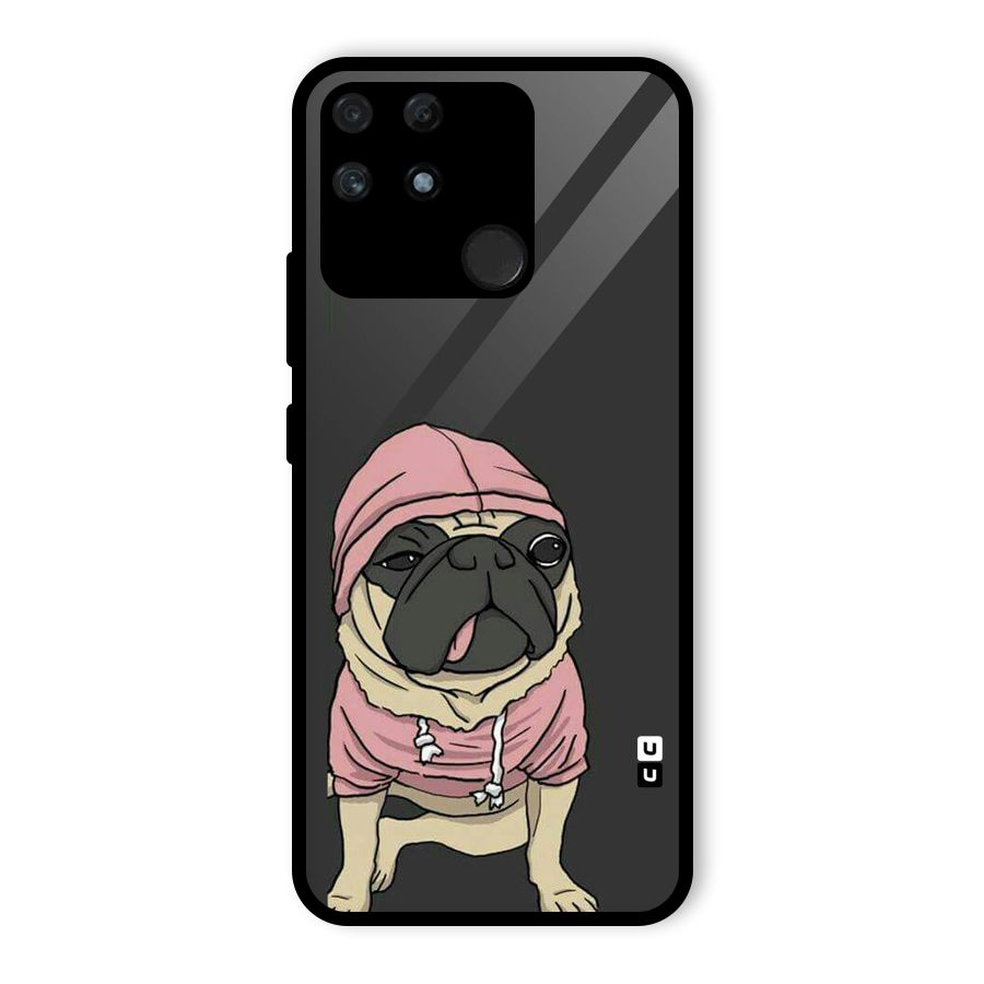 Pug Swag Glass Back Case for Realme Narzo 50A