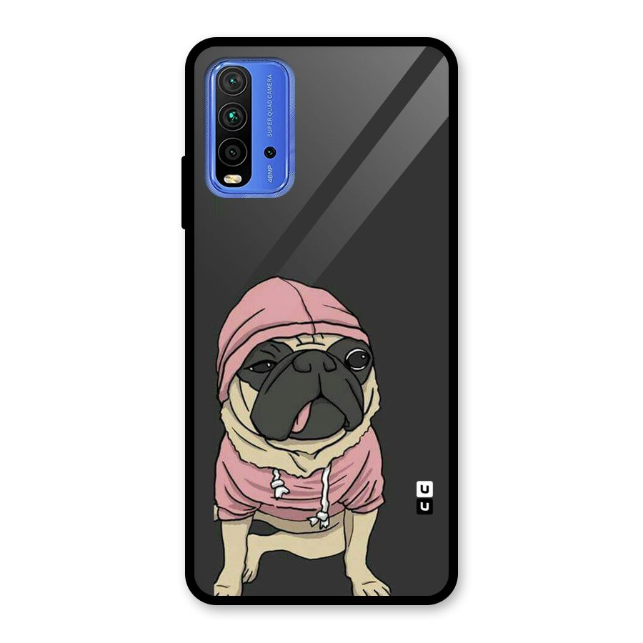 Pug Swag Glass Back Case for Redmi 9 Power