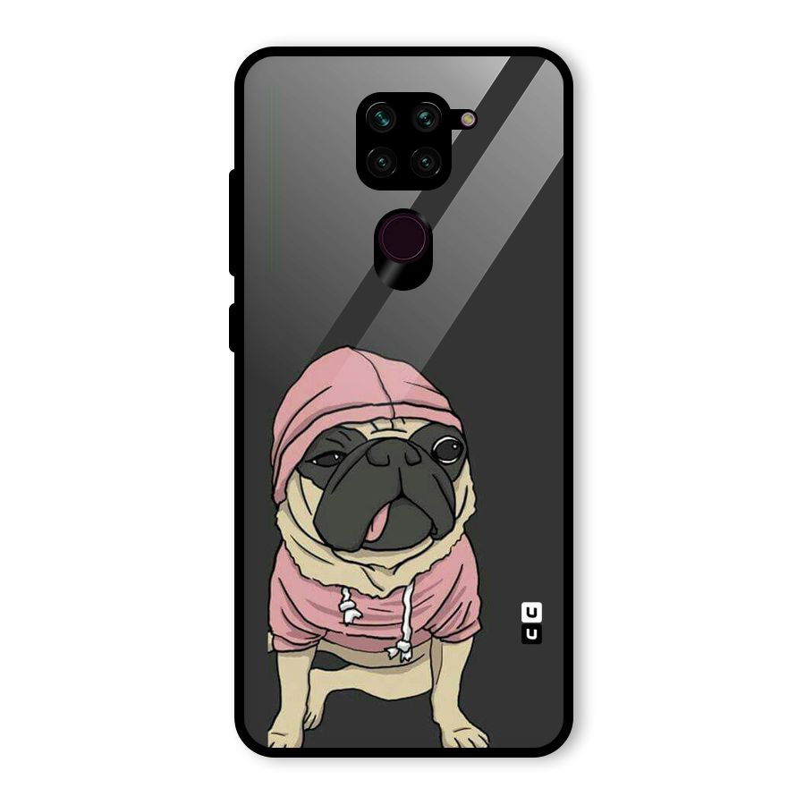 Pug Swag Glass Back Case for Redmi Note 9