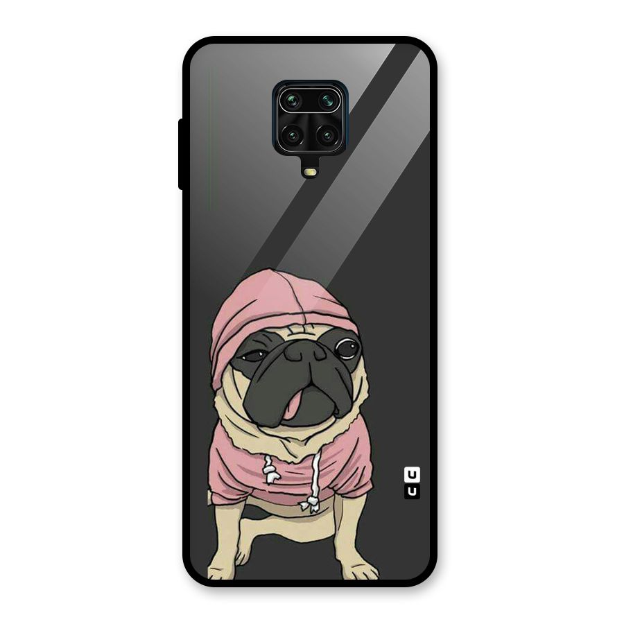 Pug Swag Glass Back Case for Redmi Note 9 Pro Max
