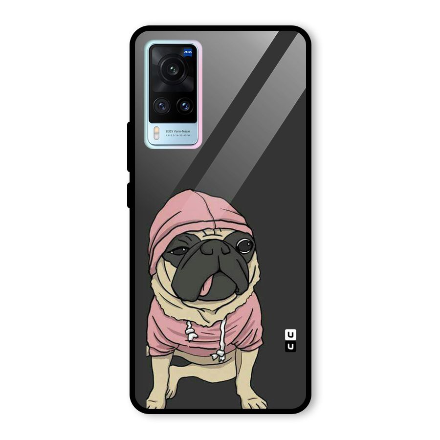 Pug Swag Glass Back Case for Vivo X60